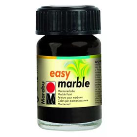 Marabu No 073 Black Easy Marble 15 ml Ebru Boyası