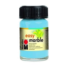 Marabu No 090 Light Blue Easy Marble 15 ml Ebru Boyası