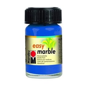 Marabu No 095 Azure Blue Easy Marble 15 ml Ebru Boyası