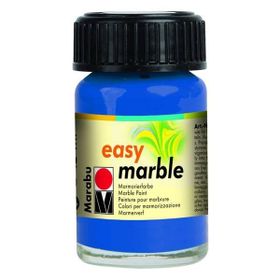 Marabu No 095 Azure Blue Easy Marble 15 ml Ebru Boyası
