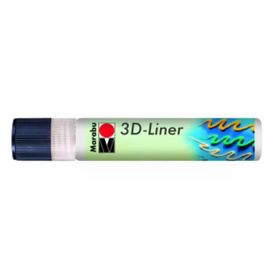 Marabu No 670 Beyaz 3D Liner Boyutlu 25 ml Boncuk Boyası