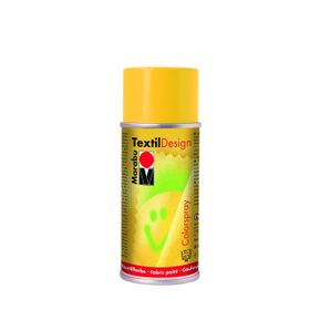 Marabu Textil Design Spray 150 ml Medium Yellow Kumaş Boyası
