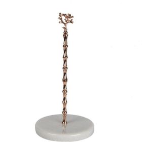 Marandmore Beyaz Mermer Mercan Figürlü Rose Gold Havluluk