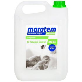 Maratem M101 Beyaz Sedefli 5000 ml Sıvı El Sabunu