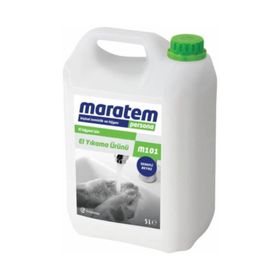 Maratem M101 Beyaz Sedefli 5000 ml Sıvı El Sabunu