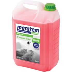 Maratem M101 Sedefli Pembe 5 l El Yıkama Ürünü