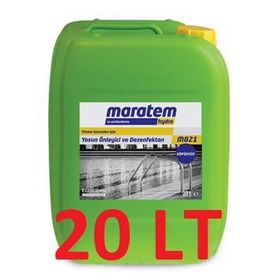 Maratem M821 20 lt Köpüksüz Yosun Önleyici ve Dezenfektan