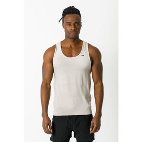 Maraton Active 824011 Taş Rengi Ekstra Slim Atlet Yaka Kolsuz Training Erkek Atlet