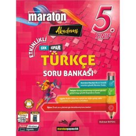 Maraton Yayıncılık 5. Sınıf Etkinlikli Türkçe Soru Bankası