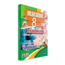 Maraton Yayınları 8. Sınıf Fen Bilimleri 12'li Deneme
