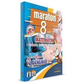 Maraton Yayınları 8. Sınıf Matematik 12'li Deneme