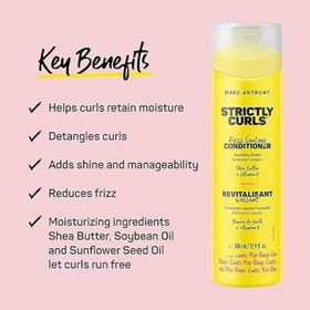 Marc Anthony Strictly Curls Frizz Sealing Conditioner 380 ml Saç Bakım Kremi