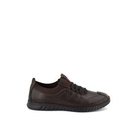 Marcomen 13229 Siyah Hakiki Deri Erkek Sneaker Ayakkabı