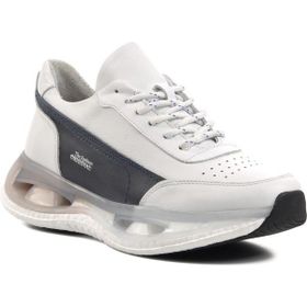 Marcomen 152-17346 Beyaz Deri Erkek Sneaker