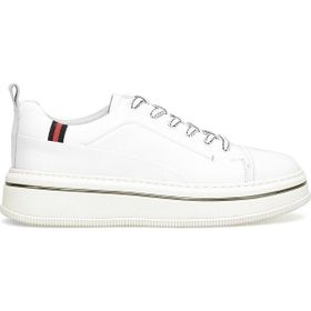 Marcomen 152-21095 Siyah Beyaz Erkek Deri Casual Ayakkabı