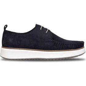 Marcomen 152-23037 Lacivert Erkek Hakiki Deri Casual Ayakkabı