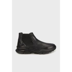 Marcomen 15218419S1 Siyah Hakiki Deri Casual Erkek Bot