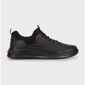 Marcomen 15218450S1 Siyah Deri Casual Ayakkabı Erkek Ayakkabı