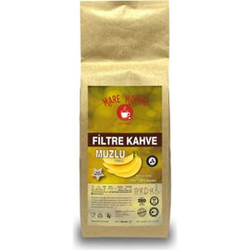Mare Mosso 1 kg Muz Aromalı Öğütülmüş Filtre Kahve