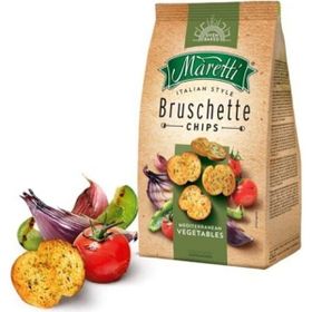 Maretti 70 gr Bruschette Chips Vegetables Kızarmış Ekmek