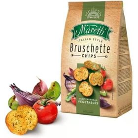 Maretti 70 gr Bruschette Chips Vegetables Kızarmış Ekmek
