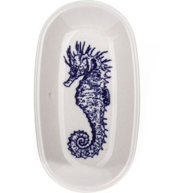 Marianna 26 cm Marine Deniz Atı Klasik Kayık Tabak