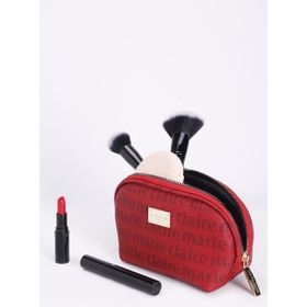 Marie Claire MC212111010 Alice Bordo Kadın Makyaj Çantası