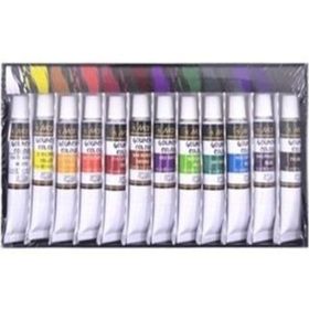 Maries 12 Renk 12ml Tüp Guaj Boya