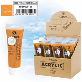 Maries 75 ml Orange Sari 815 301 Akrilik Boya