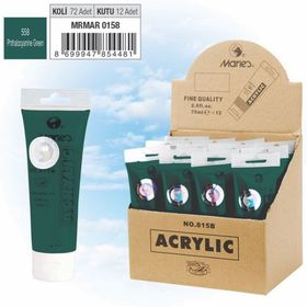 Maries 75 ml Phthalocyanine Yeşil 815 558 Akrilik Boya