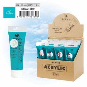 Maries 815-447 75ml Sky Blue Akrilik Boya