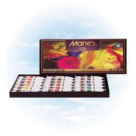 Maries 818B 18 Renk Akrilik Boya