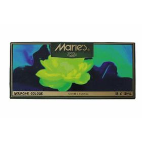 Maries MRMAR0015 18 Renk 12 ml Guaj Boya
