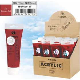 Maries Red 315 75 ml Crimson Akrilik Boya