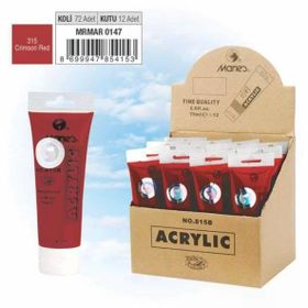 Maries Red 315 75 ml Crimson Akrilik Boya
