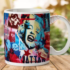 Marıly Monroe Newyork Baskılı Kupa