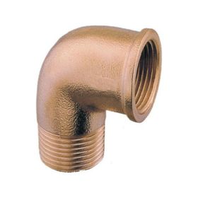 Marine Town Sarı 3/8" Kuyruklu Dirsek