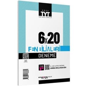 Marka 2022 YKS TYT Fen Bilimleri 6x20 Deneme Marka Yayınları