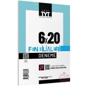 Marka 2022 YKS TYT Fen Bilimleri 6x20 Deneme Marka Yayınları