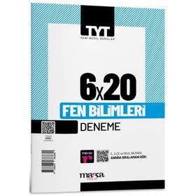 Marka 2022 YKS TYT Fen Bilimleri 6x20 Deneme Marka Yayınları