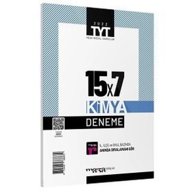 Marka 2022 YKS TYT Kimya 15x7 Deneme Marka Yayınları