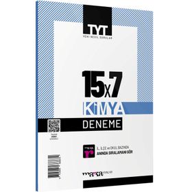 Marka 2022 YKS TYT Kimya 15x7 Deneme Marka Yayınları