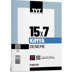 Marka 2022 YKS TYT Kimya 15x7 Deneme Marka Yayınları