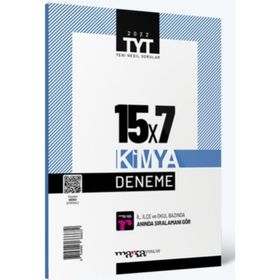 Marka 2022 YKS TYT Kimya 15x7 Deneme Marka Yayınları