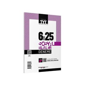 Marka 2022 YKS TYT Sosyal Bilimler 6x25 Deneme Marka Yayınları