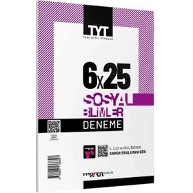 Marka 2022 YKS TYT Sosyal Bilimler 6x25 Deneme Marka Yayınları