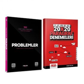 Marka Tyt Problemler Soru Bankası ve Akm Paragraf Deneme Seti 2 Kitap