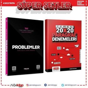 Marka Tyt Problemler Soru Bankası ve Akm Paragraf Deneme Seti 2 Kitap