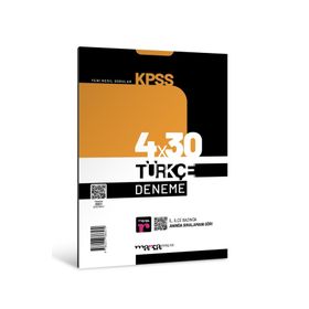 Marka Video Çözümlü KPSS Türkçe 4x30 Deneme
