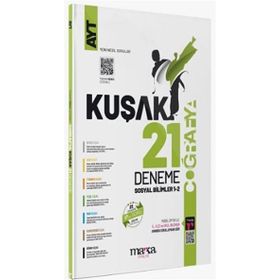 Marka Yayınları 2022 AYT Coğrafya Kolaydan Zora 21 Kuşak Deneme Tamamı Video Çözümlü